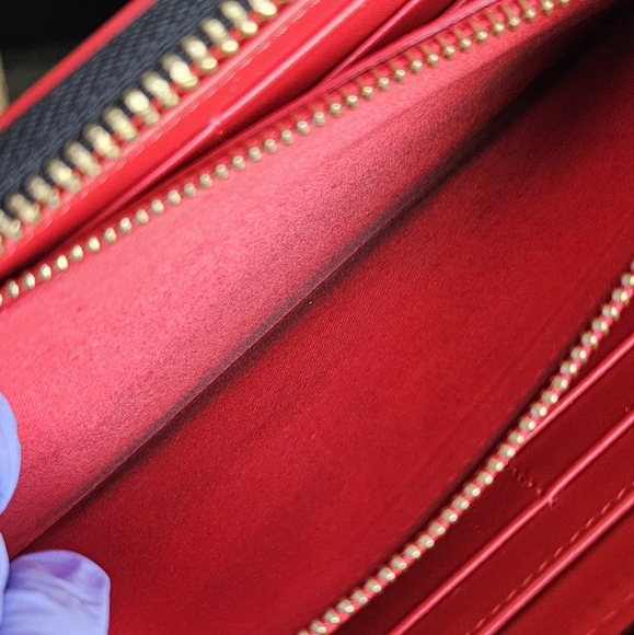 Christian Louboutin Black and Gold Studded Wallet -A Condition - Picture 12 of 17